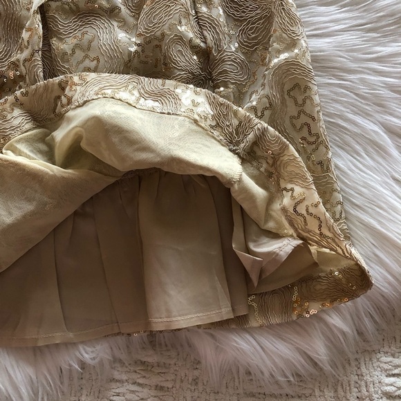 Anthropologie Tracy Reese Sequin Overlap Mini Skirt - Picture 4 of 8